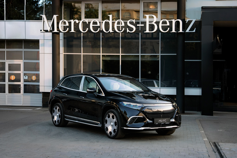 Единственный в России - Mercedes-Benz Maybach EQS SUV