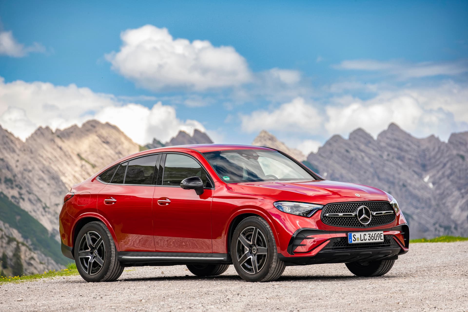 Mercedes-Benz GLC coupe экстерьер 3