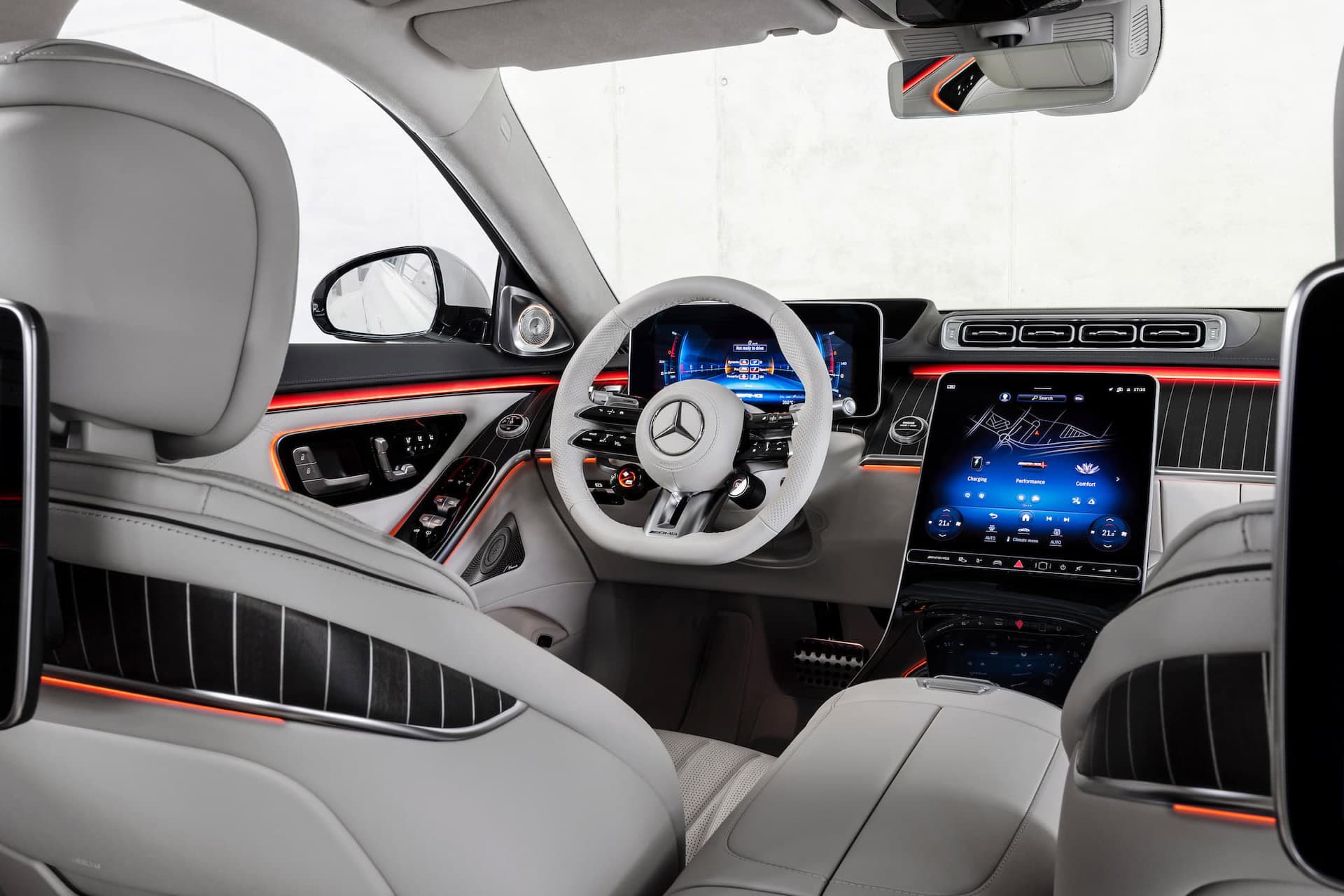 Mercedes-Benz S-class интерьер 1