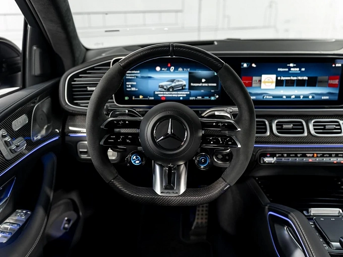 Mercedes-Benz GLE coupe AMG Синий Non metallic фото 15