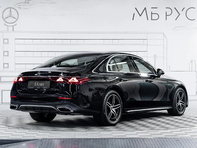 Mercedes-Benz E-Класс Черный Non metallic фото 3