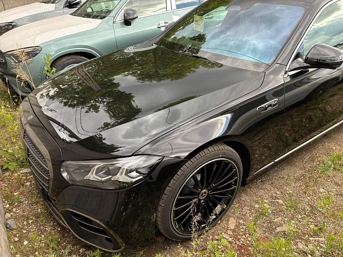 Mercedes-Benz S-Класс Черный Non metallic фото 3