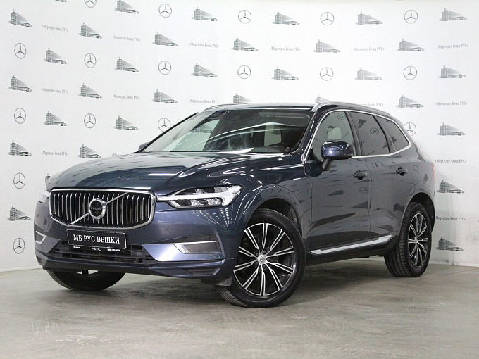 Volvo XC60 2019 2.0 AT 4WD (249 л.с.) Синий 70643475 фото 1