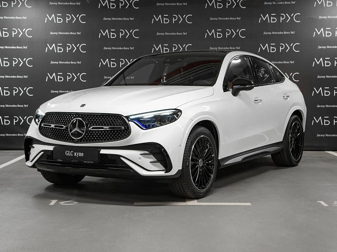 Mercedes-Benz GLC coupe Белый Non metallic фото 1