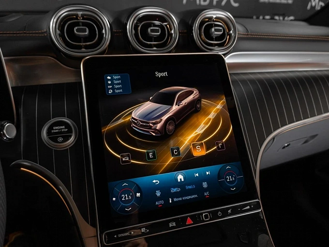 Mercedes-Benz GLC coupe Черный Non metallic фото 26