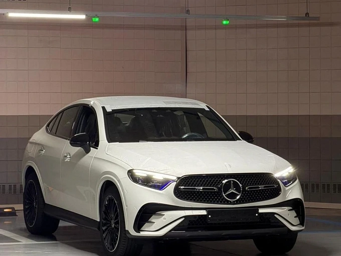 Mercedes-Benz GLC coupe Белый Non metallic фото 1