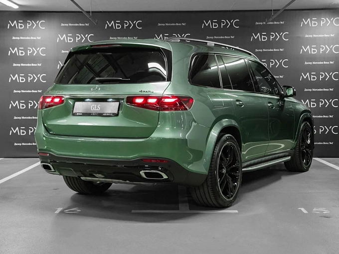 Mercedes-Benz GLS Зеленый Non metallic фото 4