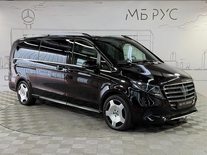 Mercedes-Benz V-Класс Черный Non metallic фото 2