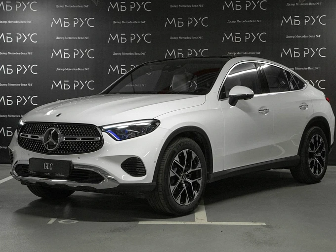 Mercedes-Benz GLC coupe Белый Non metallic фото 1
