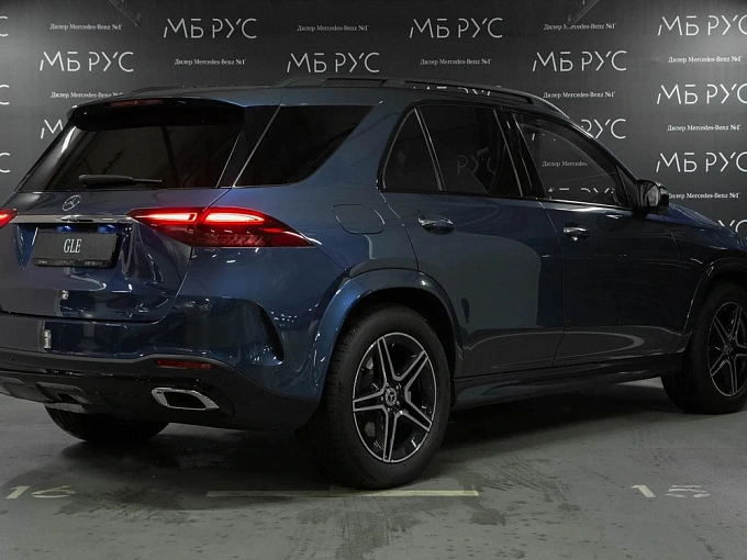 Mercedes-Benz GLE Синий Non metallic фото 3