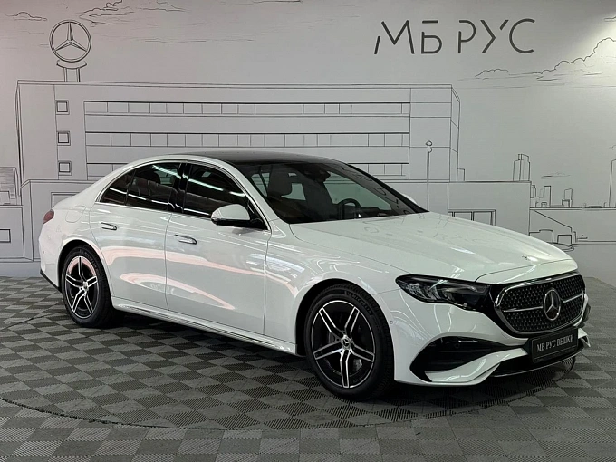 Mercedes-Benz E-Класс Белый Non metallic фото 2