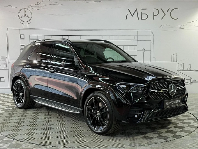 Mercedes-Benz GLE Черный Non metallic фото 2