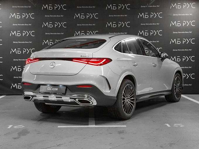 Mercedes-Benz GLC coupe Серый Non metallic фото 3