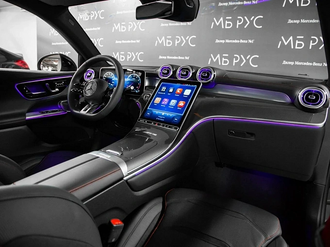 Mercedes-Benz GLC coupe AMG Черный Non metallic фото 8