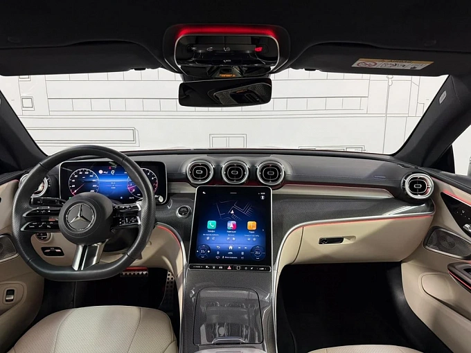 Mercedes-Benz CLE Красный Non metallic фото 9