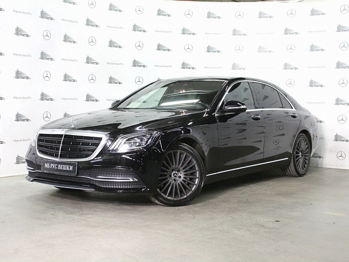 Mercedes-Benz S-Класс 2019 450 3.0 AT 4Matic (367 л.с.) Чёрный 65786340 фото 1