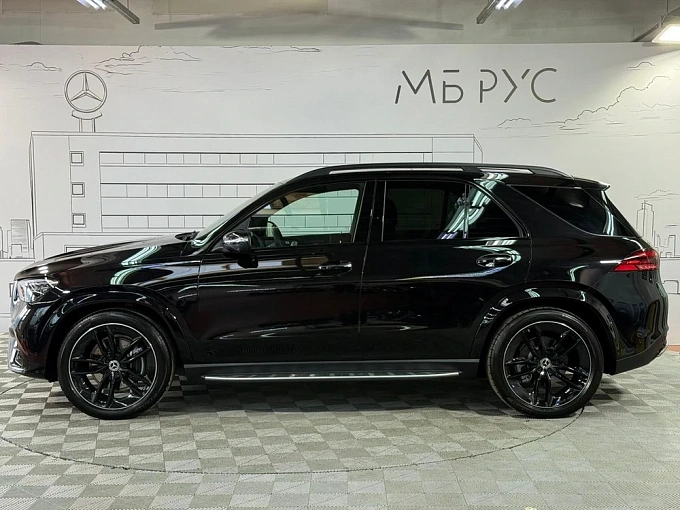 Mercedes-Benz GLE Черный Non metallic фото 3