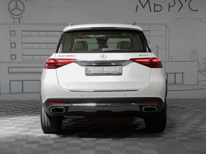 Mercedes-Benz GLE Белый Non metallic фото 8