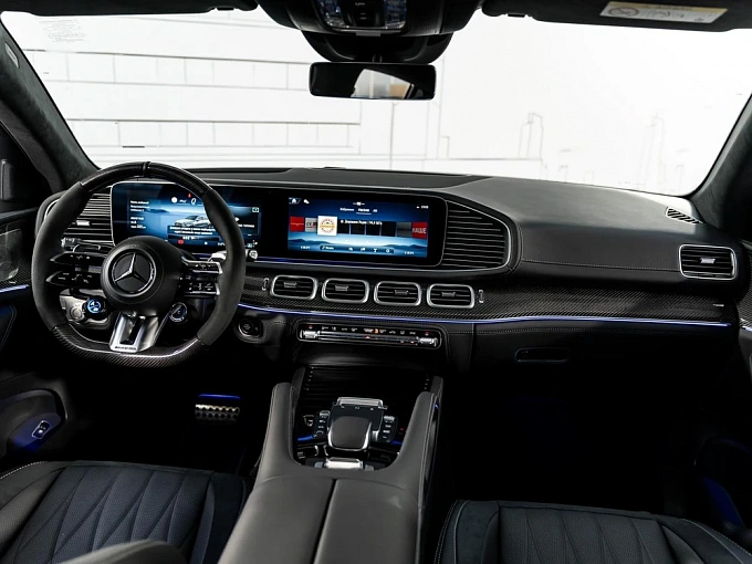 Mercedes-Benz GLE coupe AMG Синий Non metallic фото 5