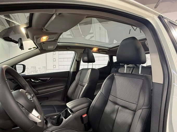 Nissan Qashqai Белый Non metallic фото 15
