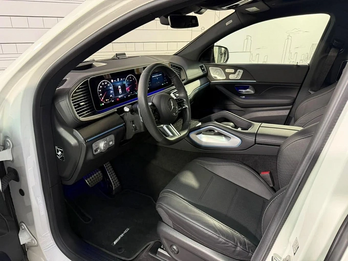 Mercedes-Benz GLE coupe Белый Non metallic фото 11