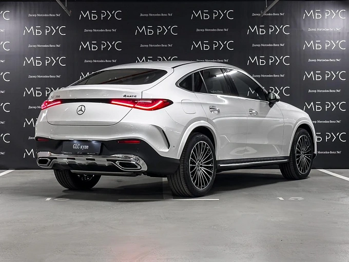 Mercedes-Benz GLC coupe Белый Non metallic фото 3