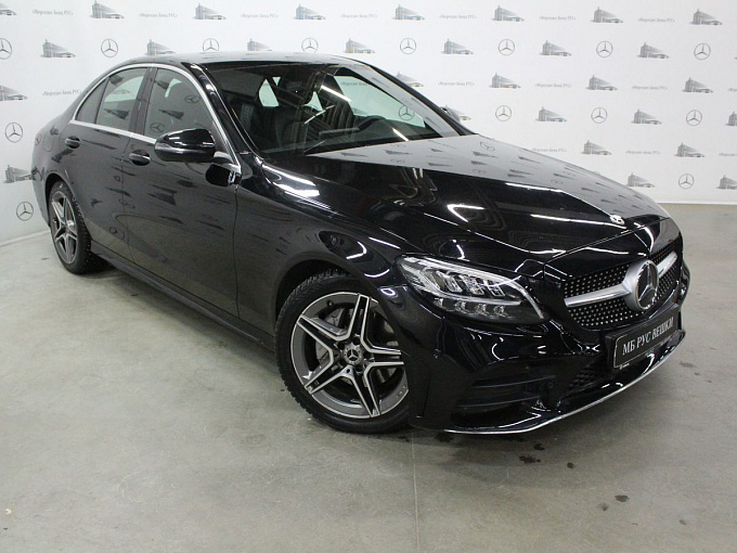 Mercedes-Benz C-Класс 2019 180 1.5 AT (150 л.с.) Чёрный 71278251 фото 2