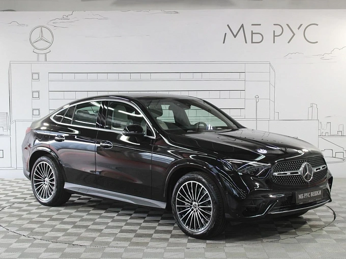 Mercedes-Benz GLC coupe Черный Non metallic фото 2
