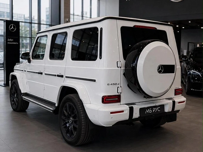 Mercedes-Benz G-Класс Белый Non metallic фото 2