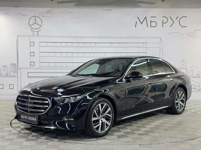 Mercedes-Benz E-Класс Черный Non metallic фото 1