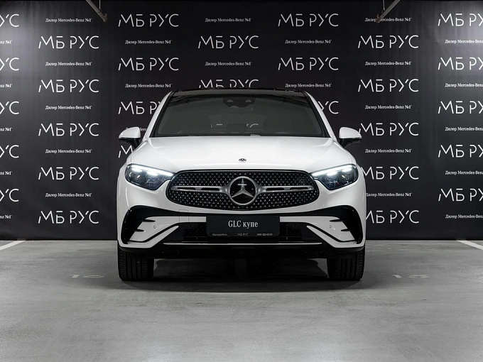 Mercedes-Benz GLC coupe Белый Non metallic фото 2