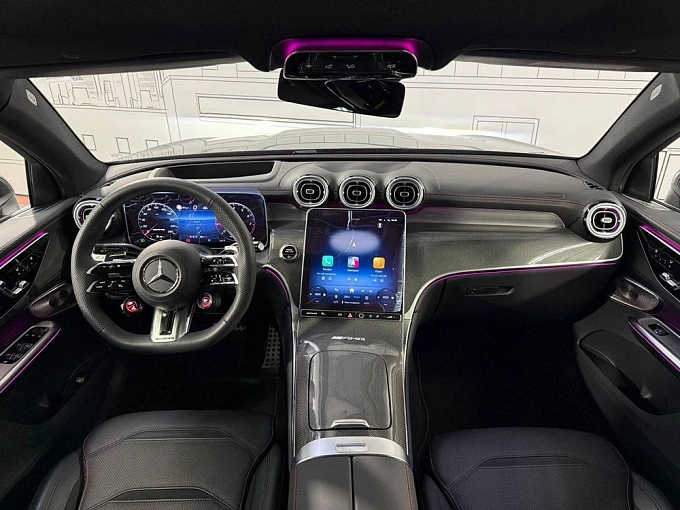 Mercedes-Benz GLC coupe AMG 2025 2.0 AT 4WD (421 л.с.) фото 9