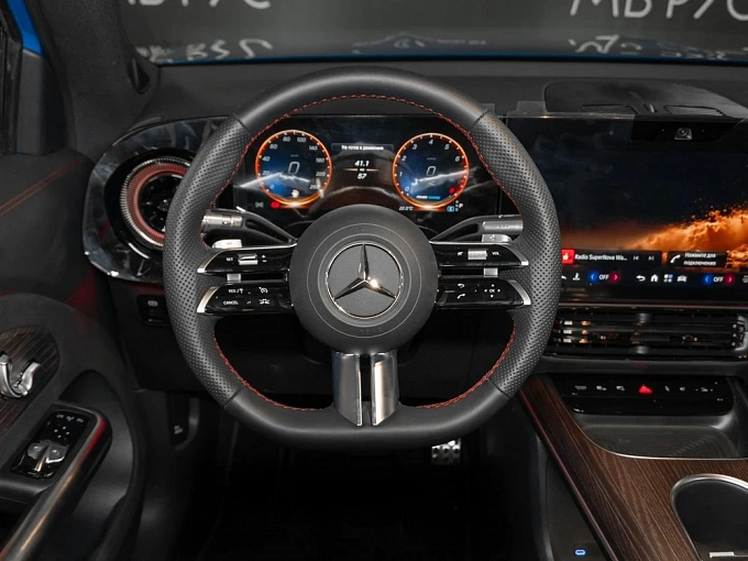 Mercedes-Benz GLB Синий Non metallic фото 15