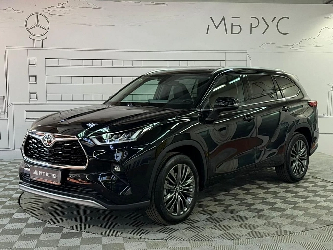 Toyota Highlander Черный Non metallic фото 1