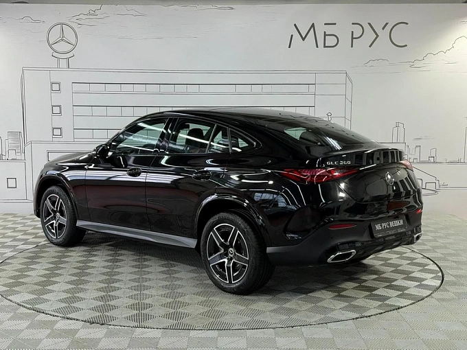 Mercedes-Benz GLC coupe Черный Non metallic фото 3