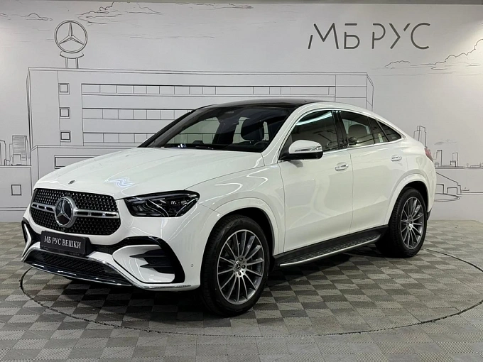 Mercedes-Benz GLE coupe Белый Non metallic фото 1