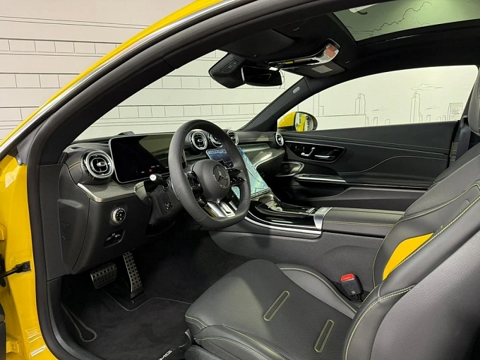 Mercedes-Benz CLE AMG Желтый Non metallic фото 10