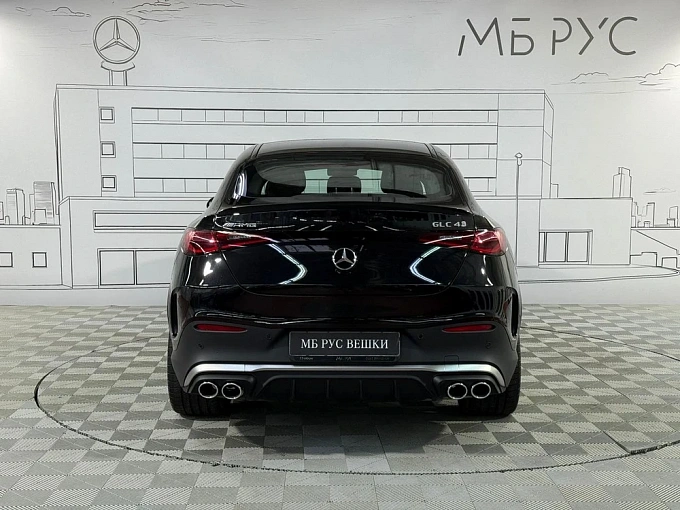 Mercedes-Benz GLC coupe AMG Черный Non metallic фото 8