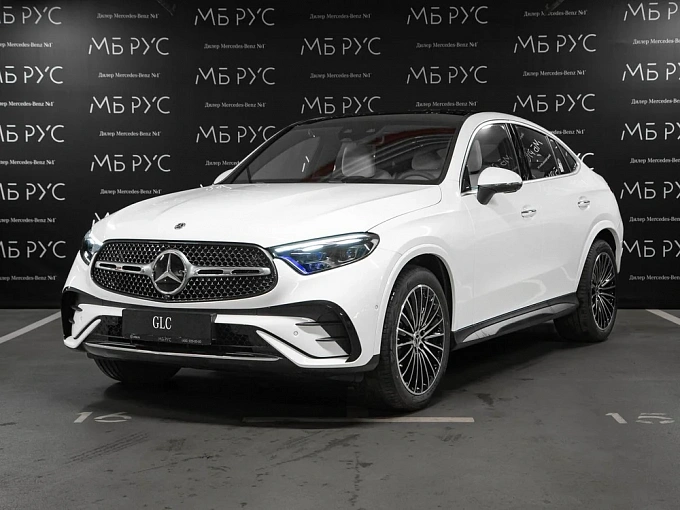 Mercedes-Benz GLC coupe Белый Non metallic фото 1