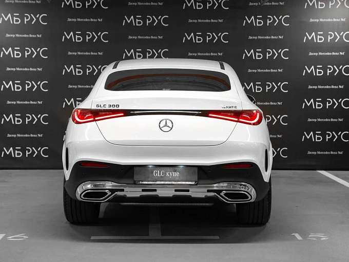 Mercedes-Benz GLC coupe Белый Non metallic фото 6