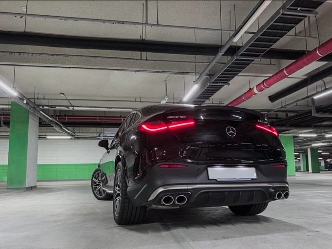 Mercedes-Benz GLC coupe AMG Черный Non metallic фото 3