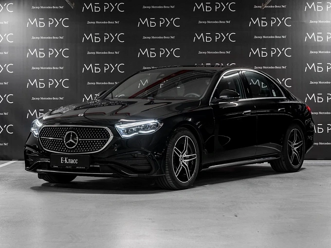 Mercedes-Benz E-Класс Черный Non metallic фото 1