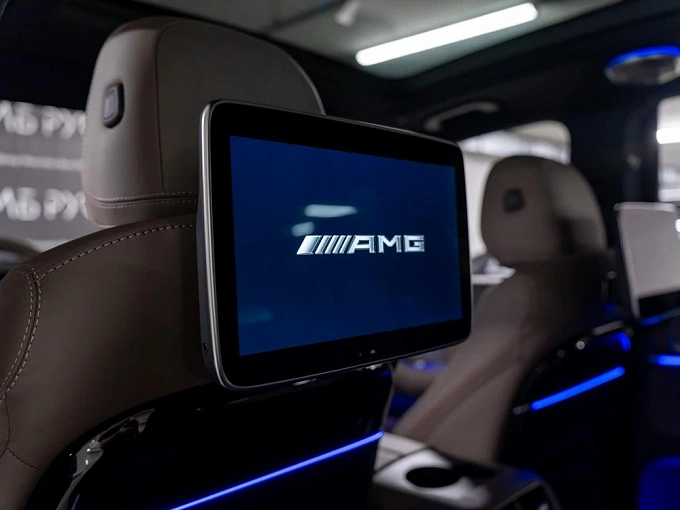 Mercedes-Benz GLS AMG Черный Non metallic фото 23