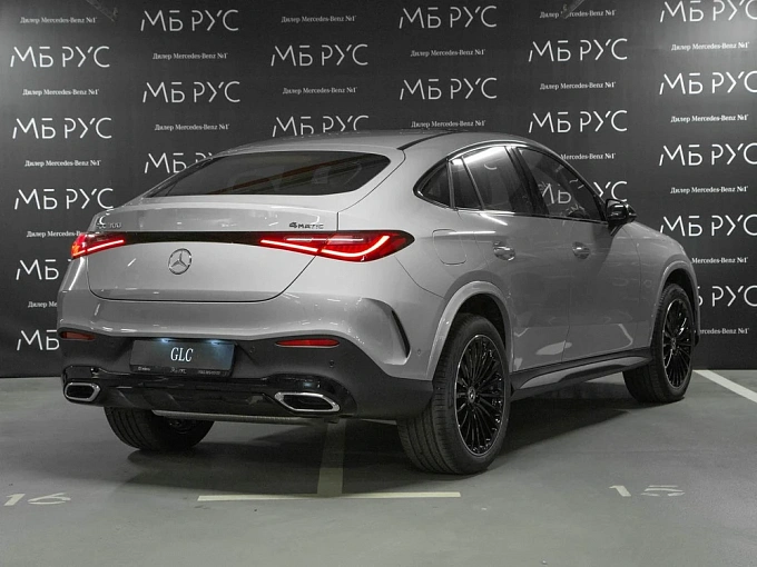 Mercedes-Benz GLC coupe Серый Non metallic фото 3
