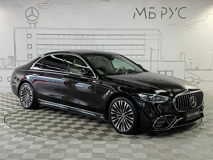 Mercedes-Benz S-Класс 2023 450 3.0 AT 4Matic (367 л.с.) фото 2