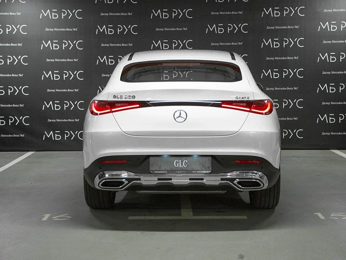 Mercedes-Benz GLC coupe Белый Non metallic фото 4