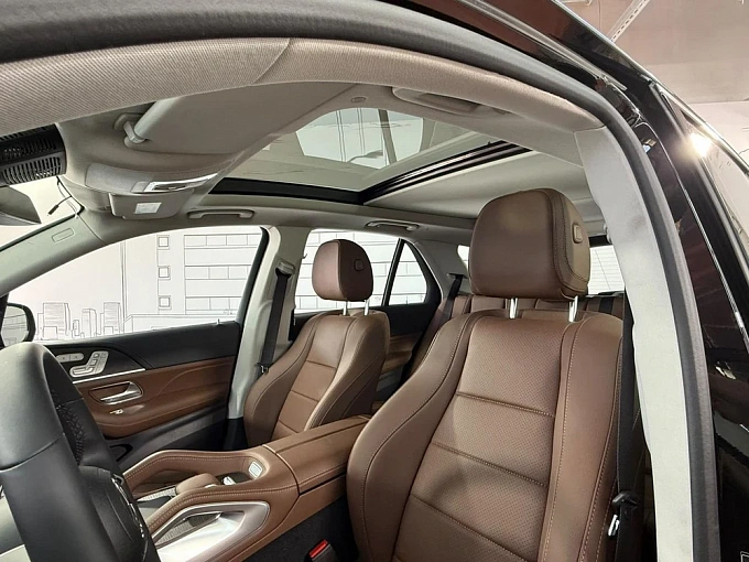 Mercedes-Benz GLE Черный Non metallic фото 15