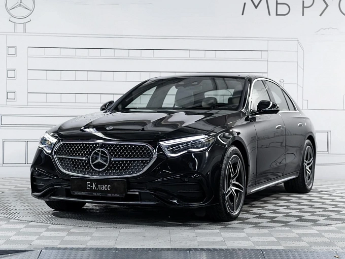 Mercedes-Benz E-Класс Черный Non metallic фото 1
