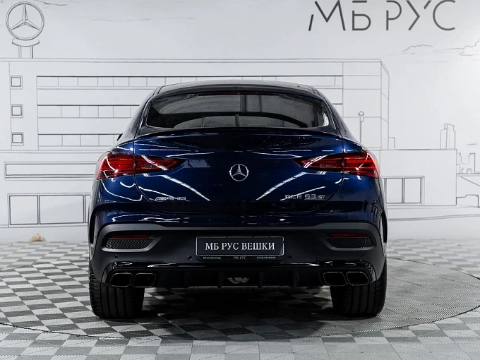 Mercedes-Benz GLE coupe AMG Синий Non metallic фото 4