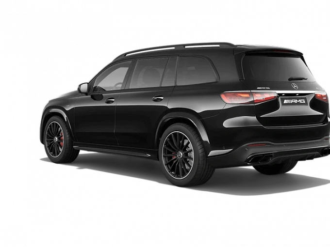 Mercedes-Benz GLS AMG Черный Non metallic фото 35